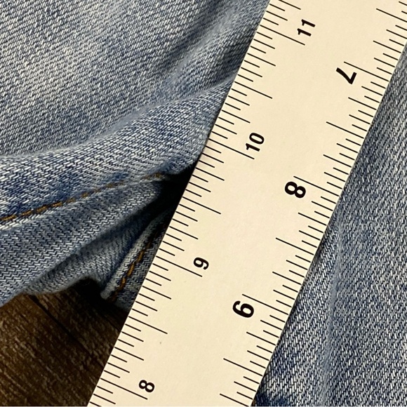 Kut From The Kloth Jeans Women 4 Distressed Light Wash Slim Straight Denim Faded - Picture 7 of 11